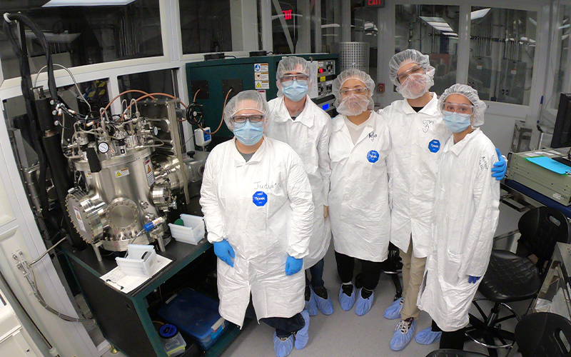 MEMS AJA sputter deposition